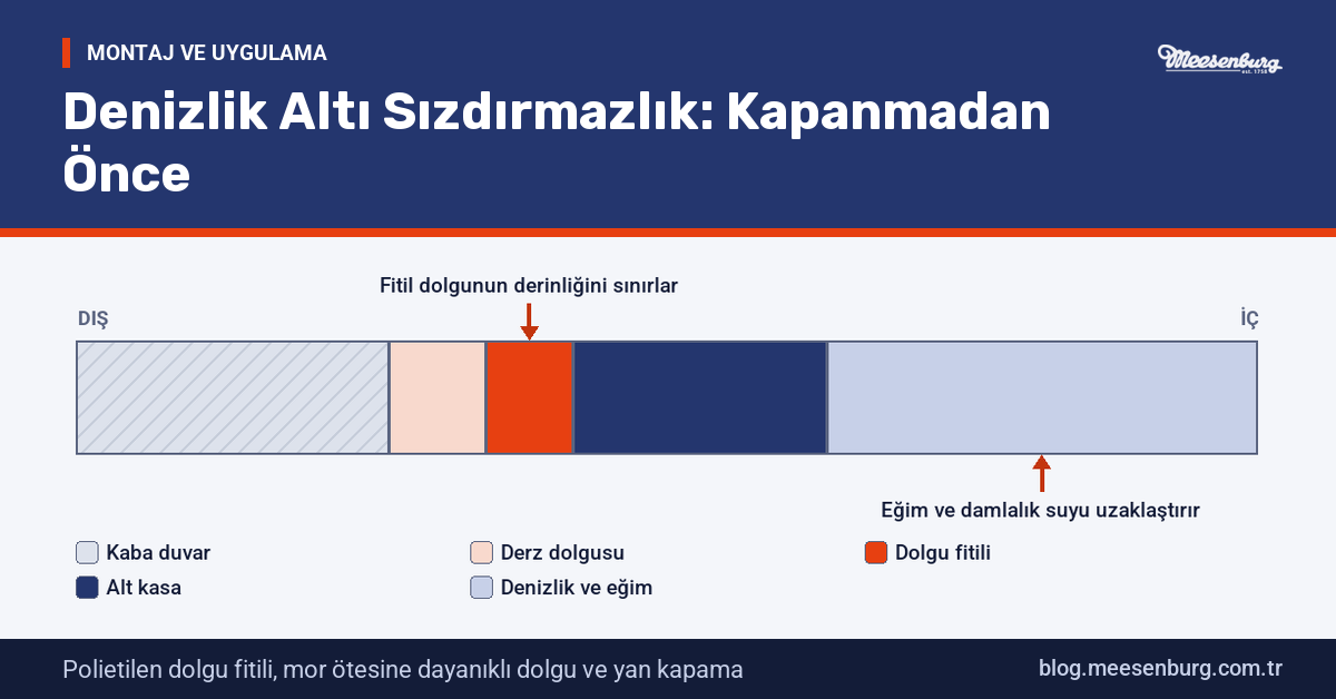 Denizlik Altı Sızdırmazlık: Kapanmadan Önce