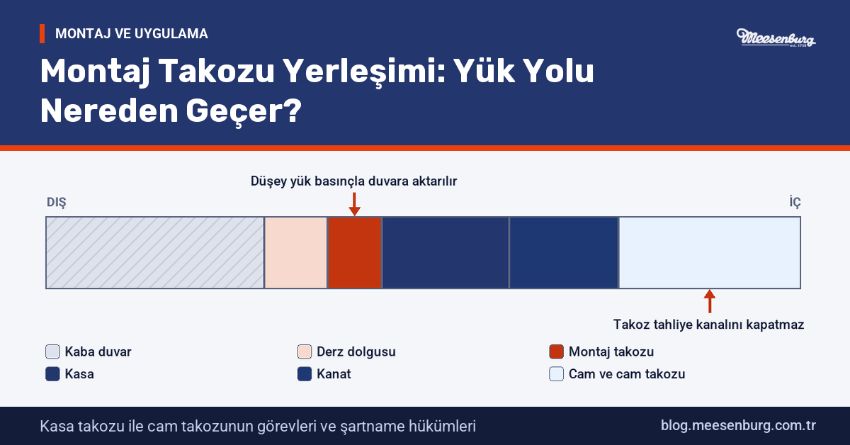 Montaj Takozu Yerleşimi: Yük Yolu Nereden Geçer?