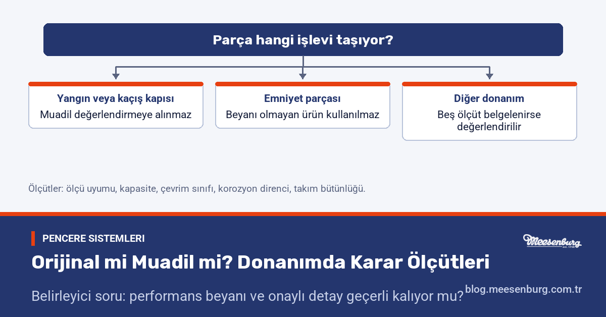 Orijinal mi Muadil mi? Donanımda Karar Ölçütleri
