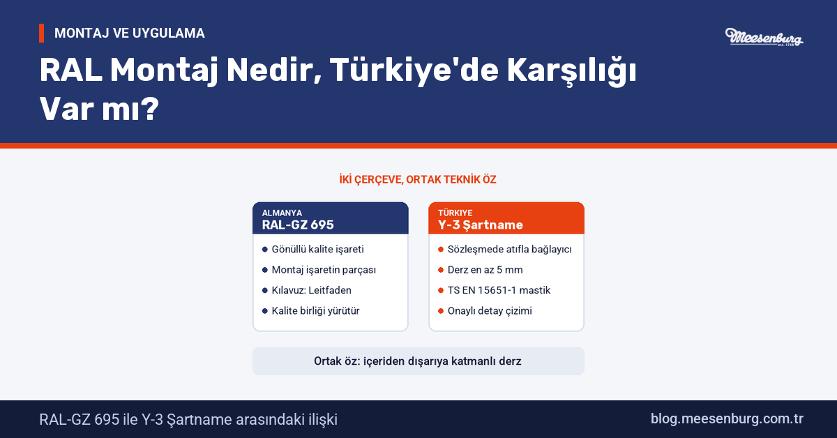 RAL Montaj Nedir, Türkiye’de Karşılığı Var mı?